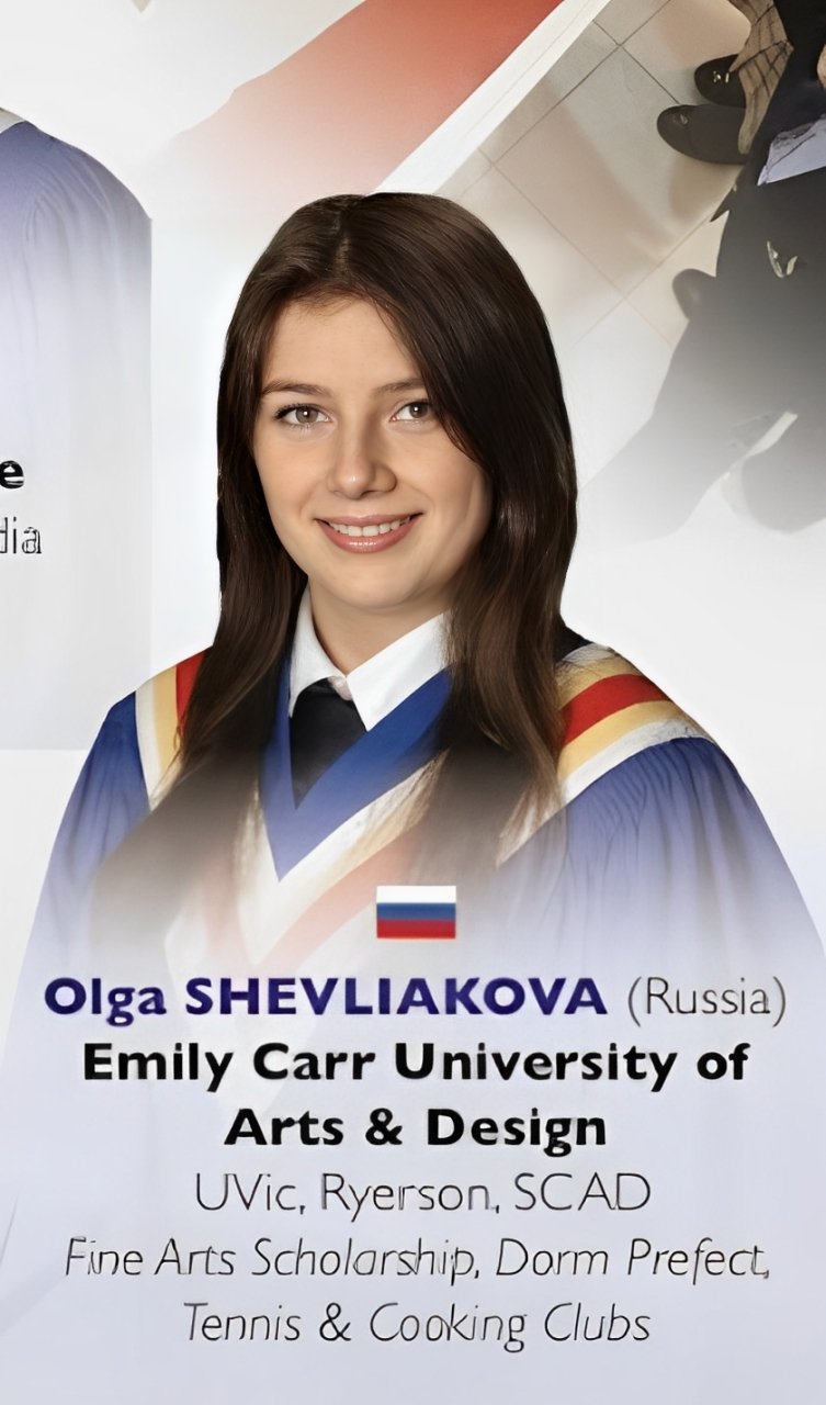 Olga Shevliakova graduation