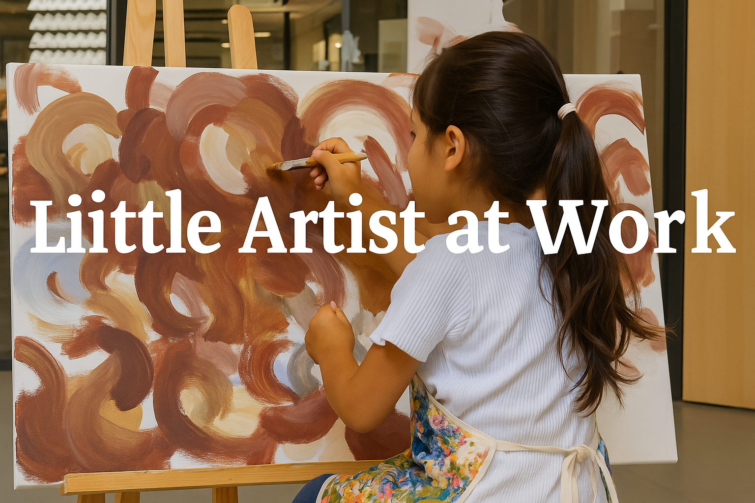 Little Artist at Work