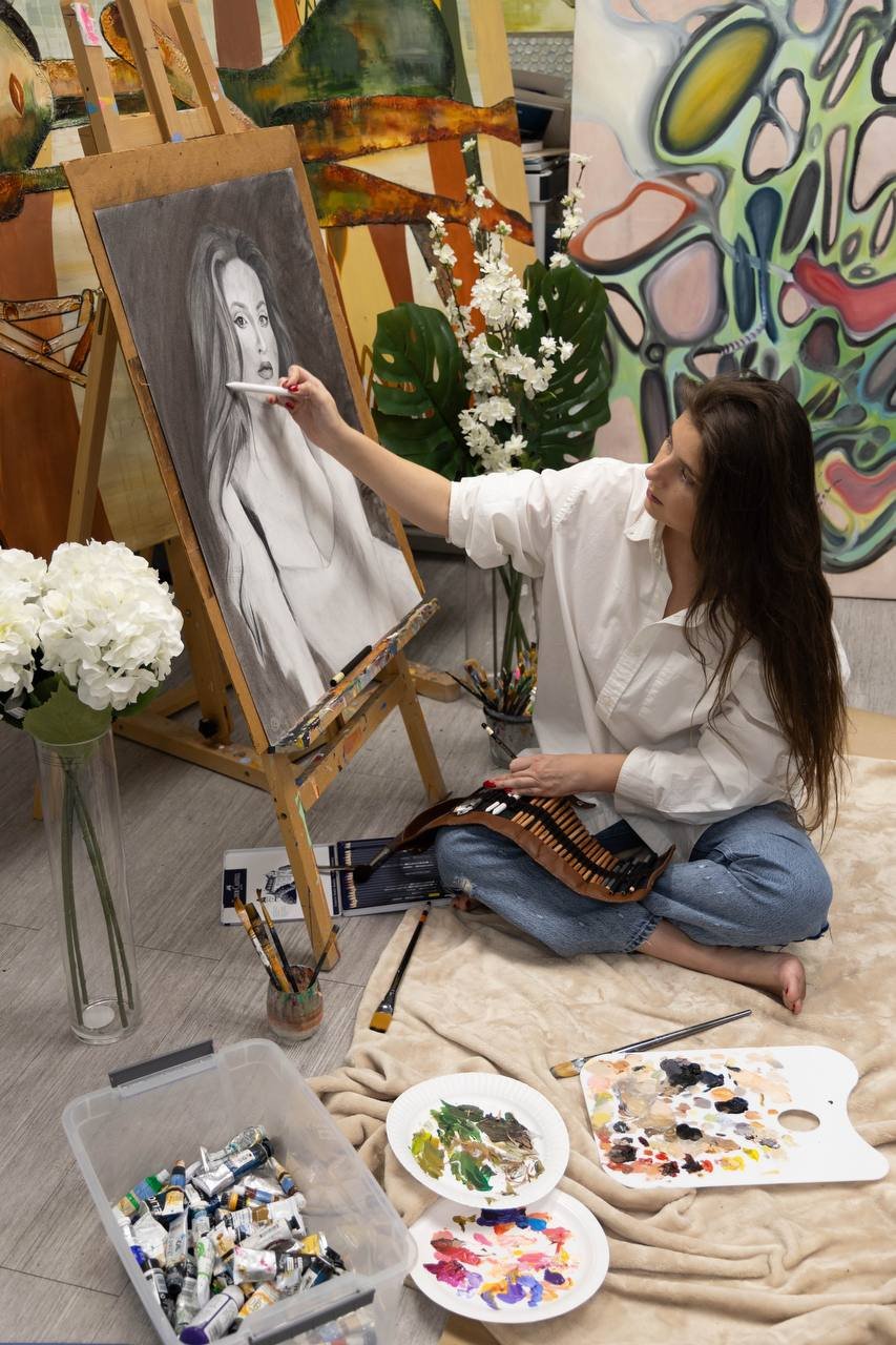 Olga Shevliakova artist portrait 1