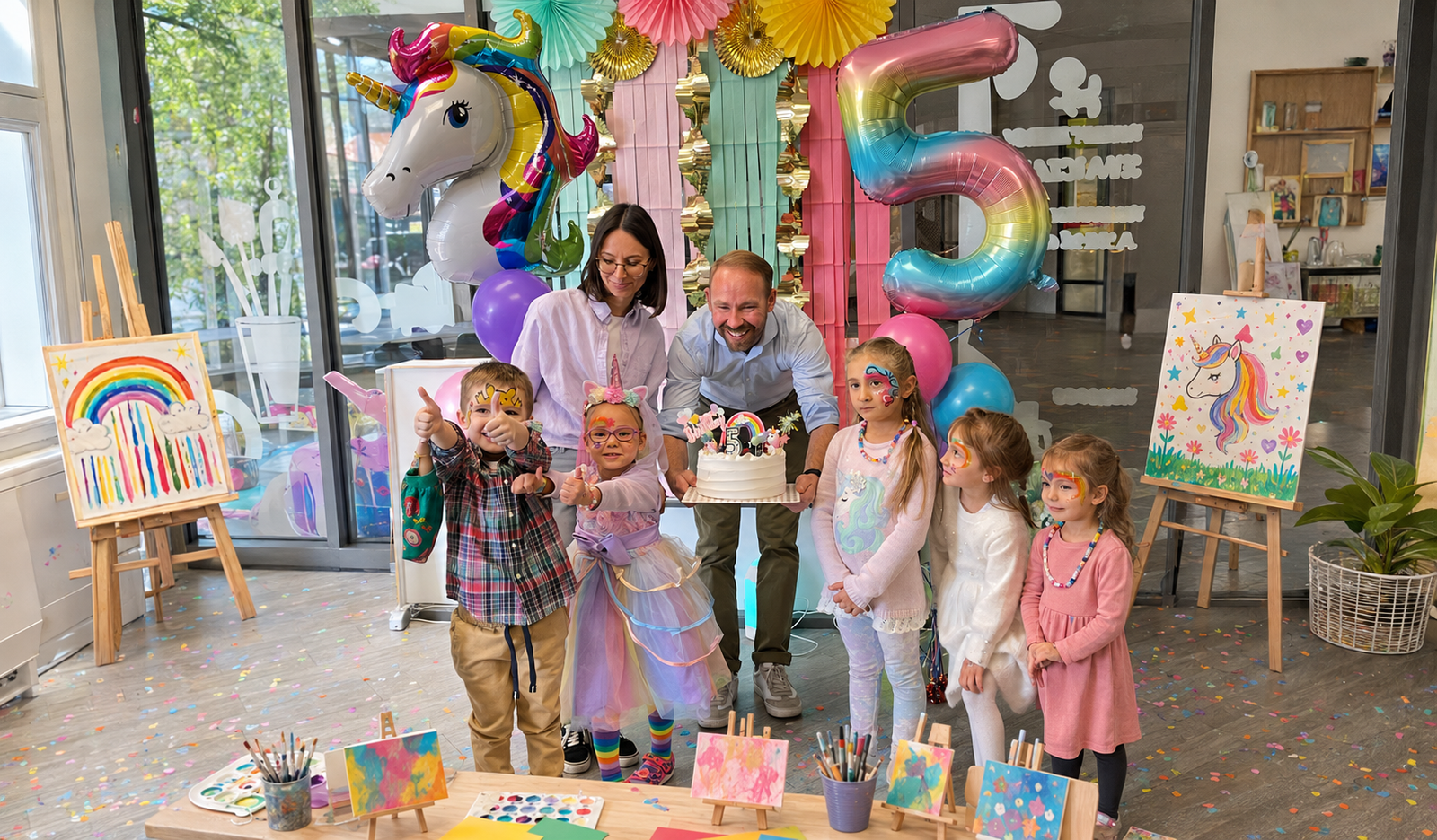Children’s Birthday Parties at Art Studio By Olga