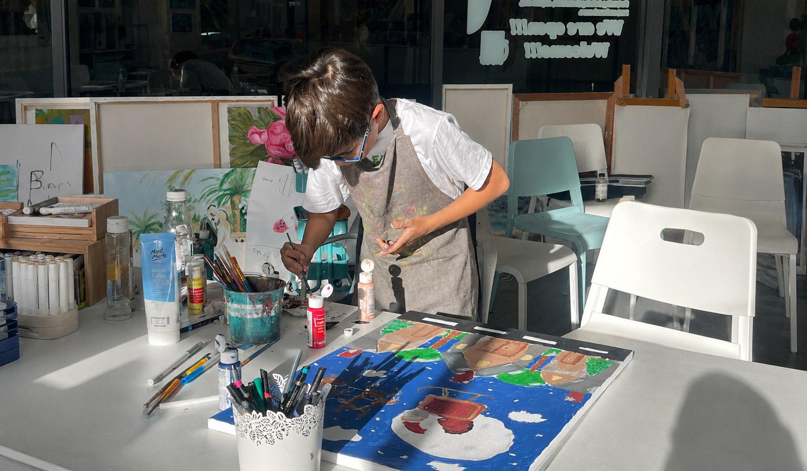 Themed Art Workshops at Art Studio By Olga