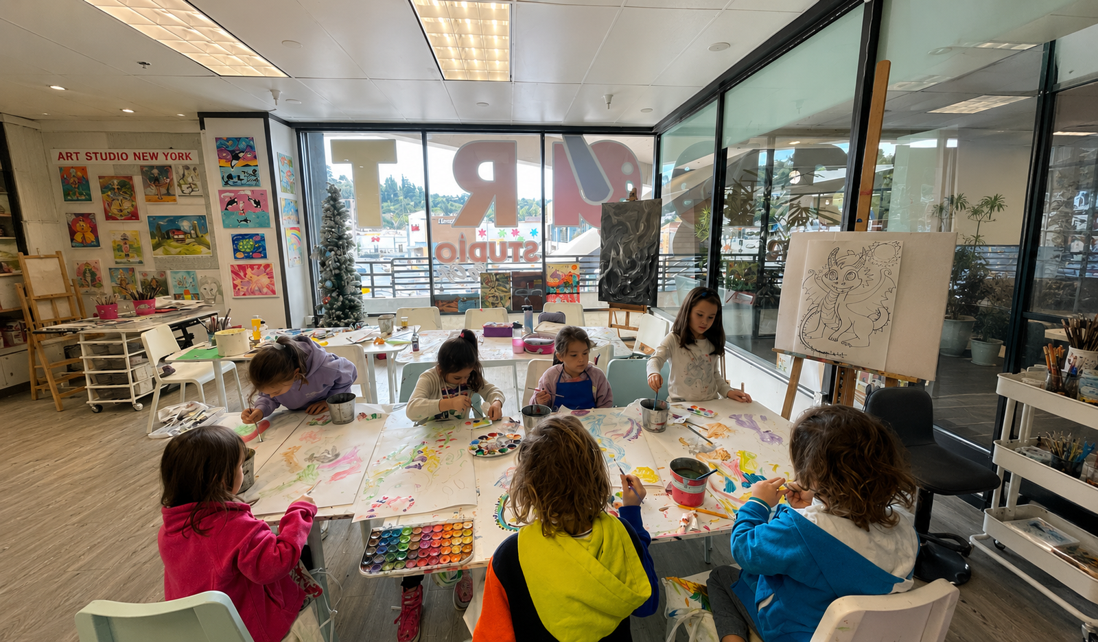 Half-Day Art Camps at Art Studio By Olga