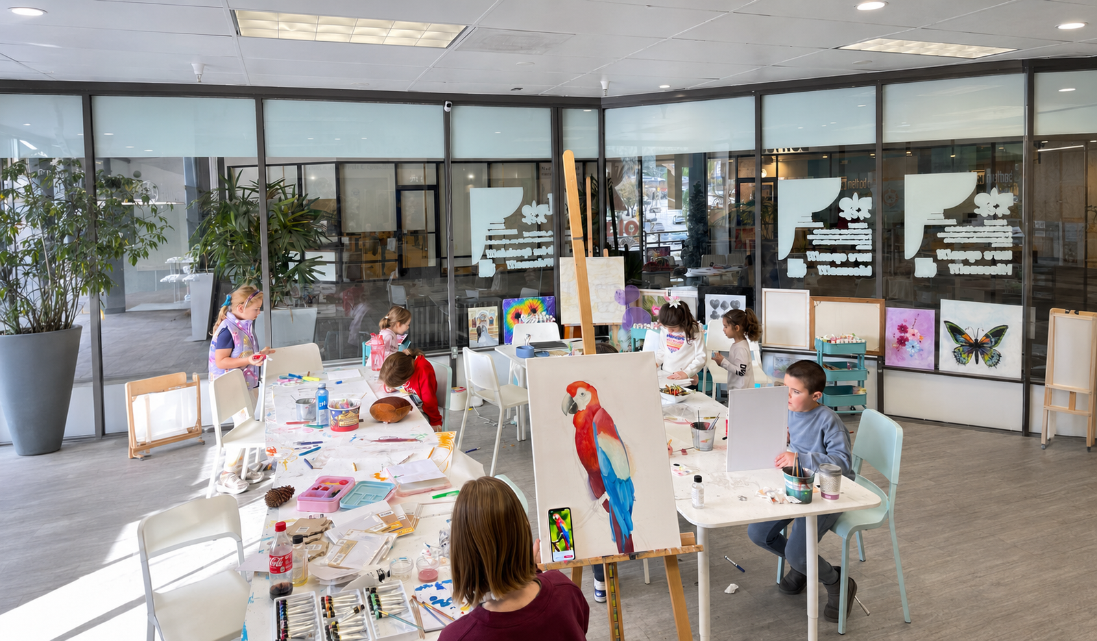Full-Day Art Camps at Art Studio By Olga