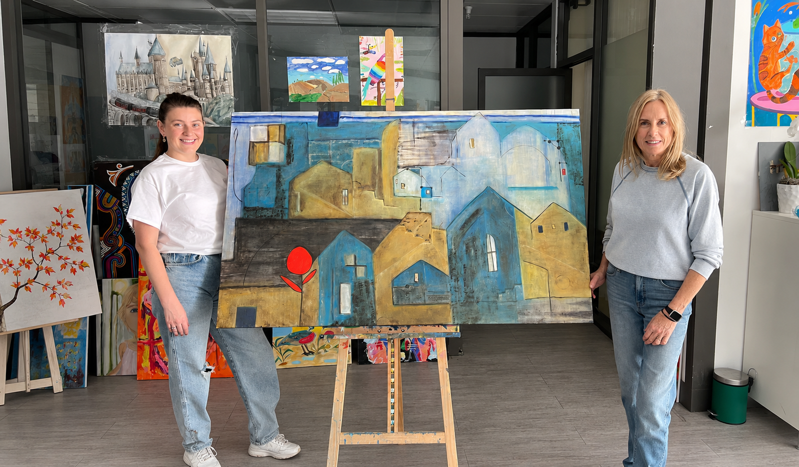 Portfolio Preparation at Art Studio By Olga