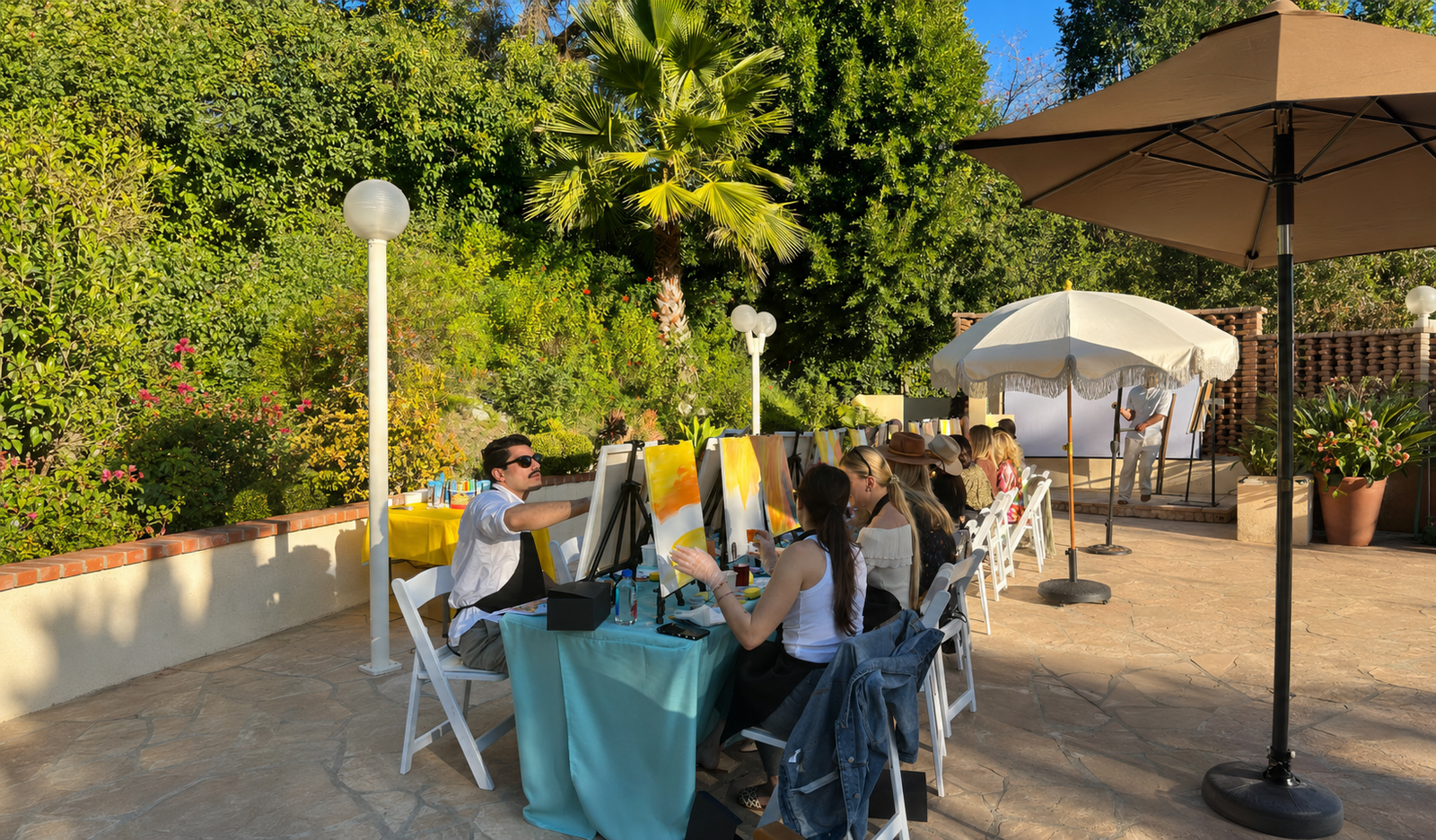 Group Art Workshops at Art Studio By Olga