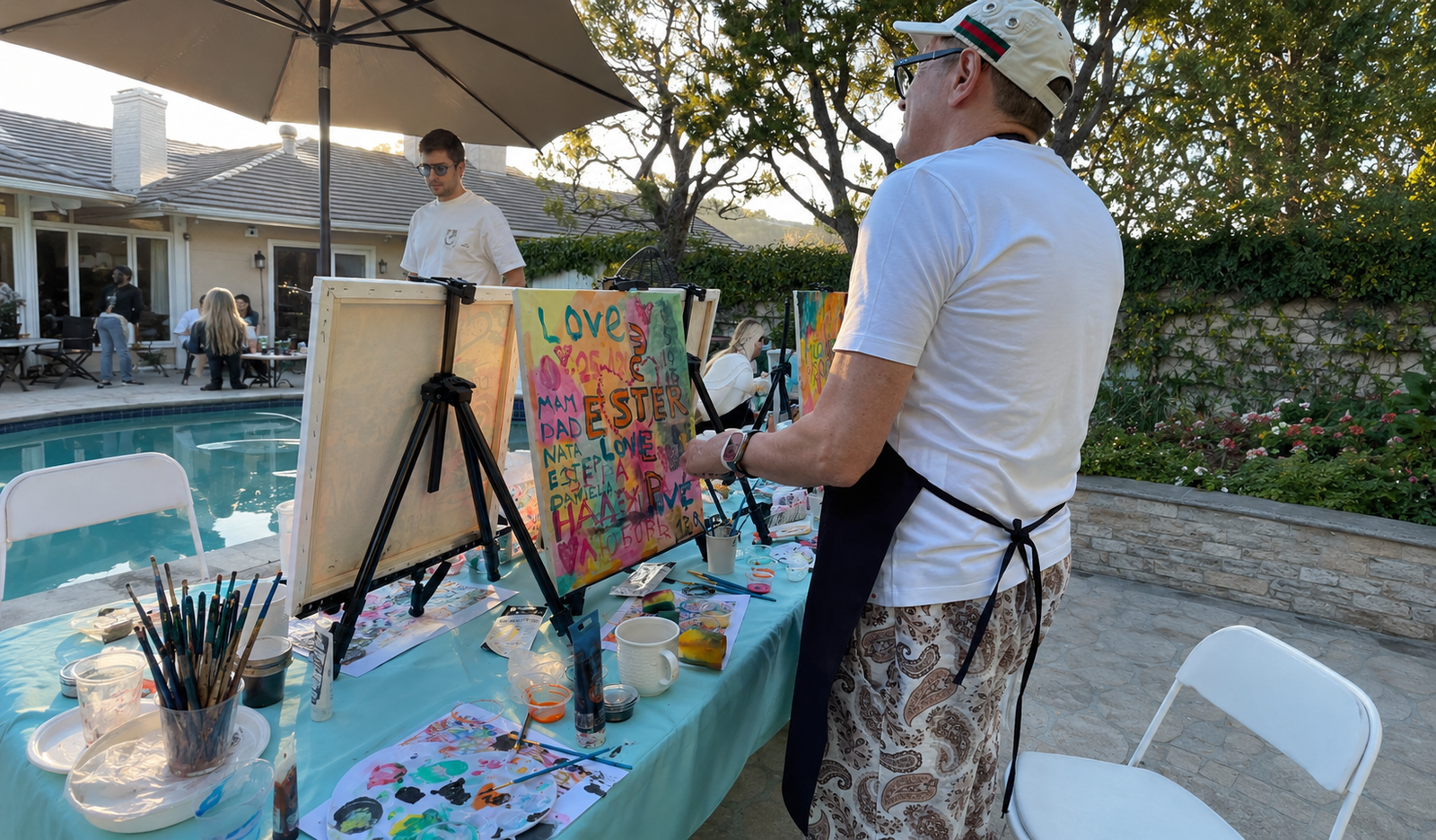 Paint-and-Sip Events at Art Studio By Olga